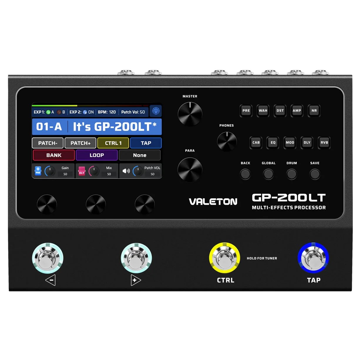 pedal-guitar-valeton-gp200lt-multieffects-processor